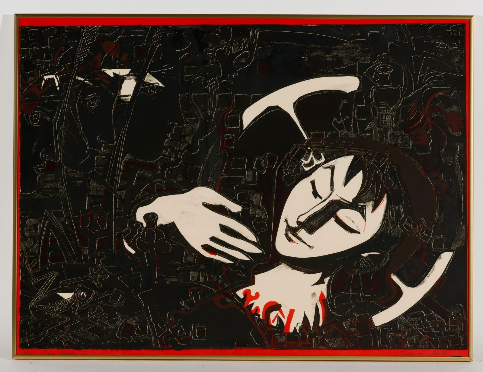 Francoise Gilot (1921-2023 French) "The Dream II" Lithograph (1 of 4)