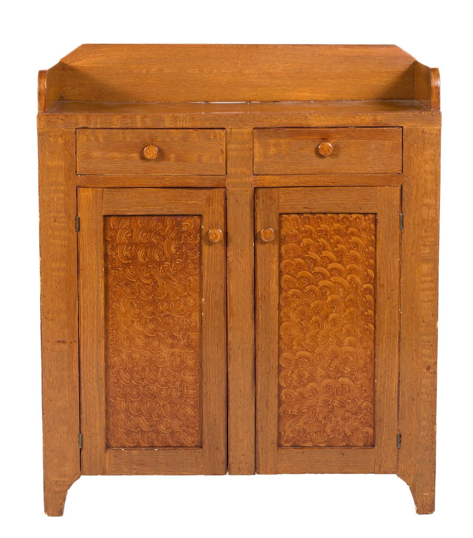 Antique Lancaster, PA Grain Decorated Jelly Cupboard (1 of 13)