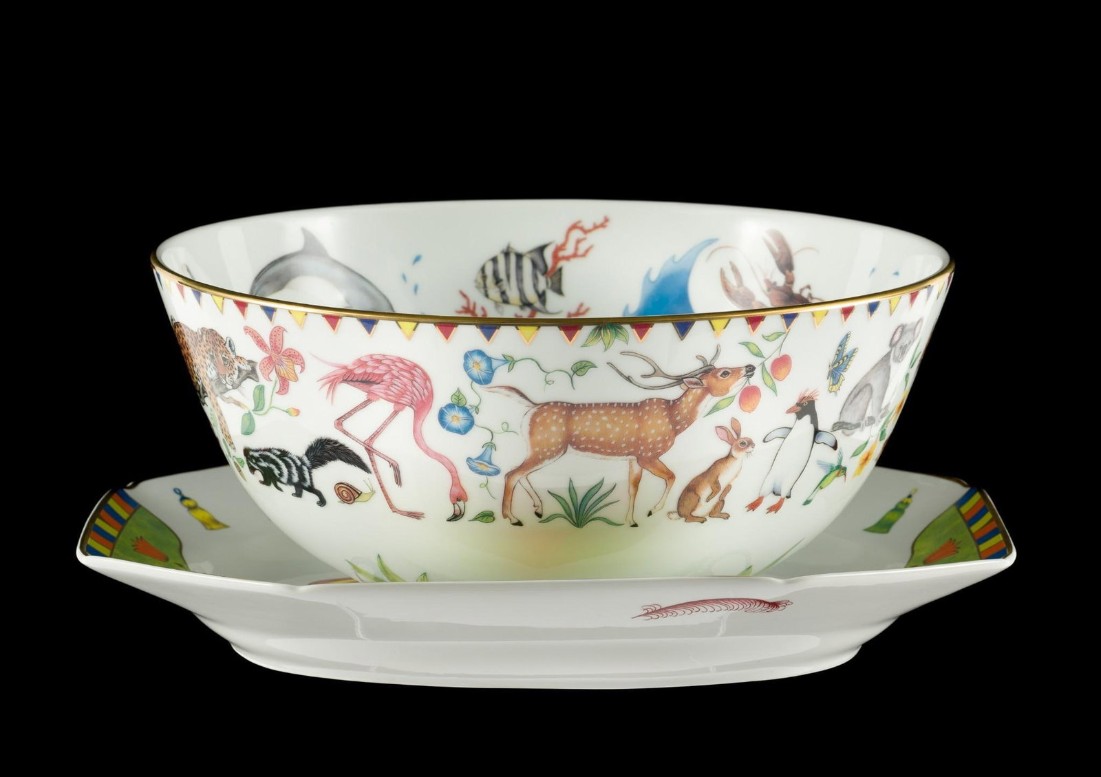 Lynn Chase Tiger Raj  Platter & Harmony Bowl (1 of 10)