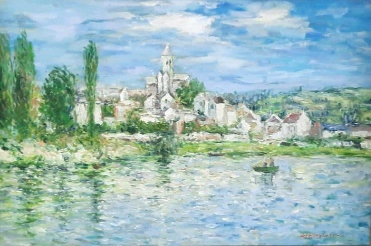 Aft. Claude Monet Vetheuil in Summer Painting (1 of 3)