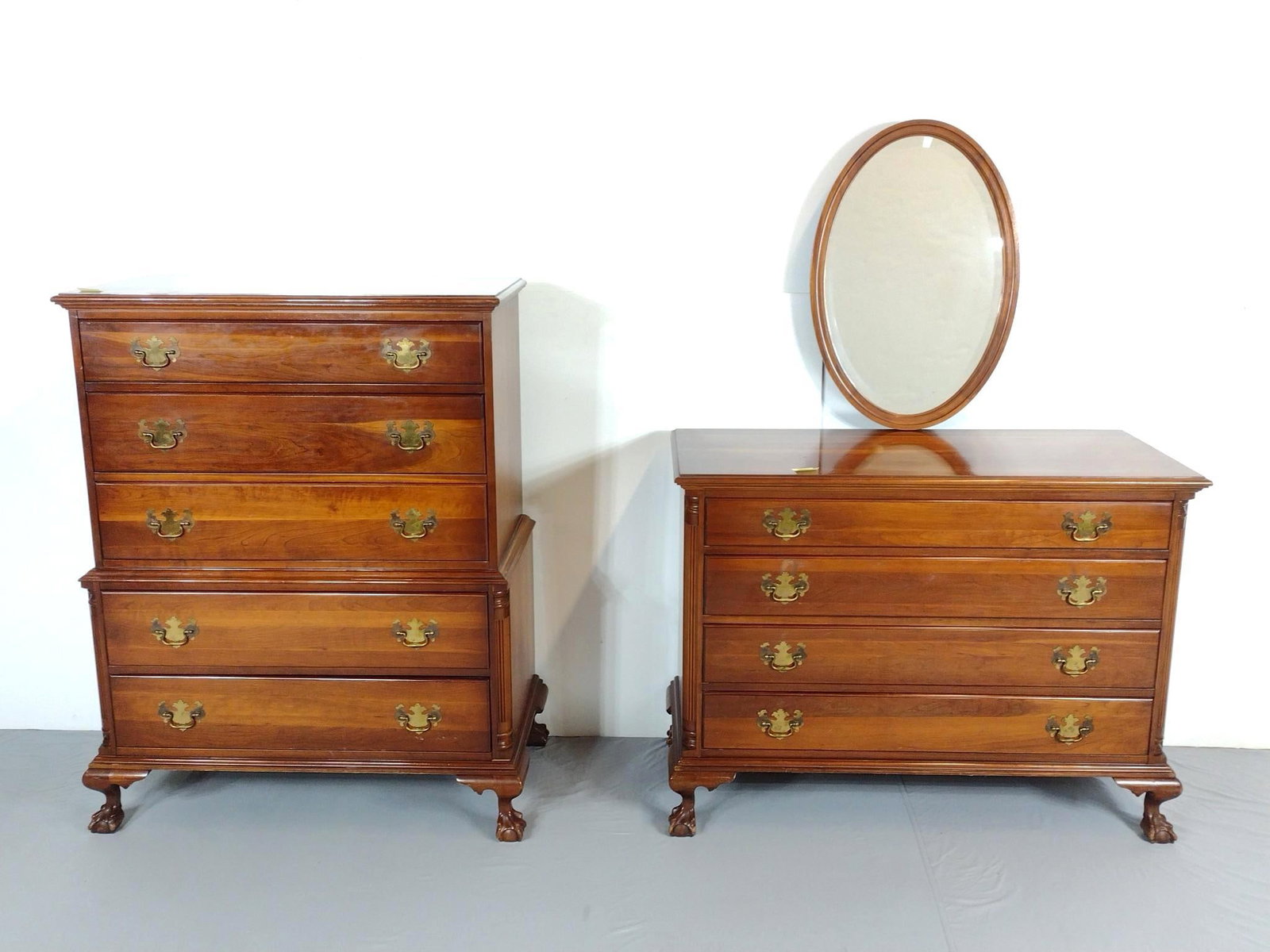 Hathaway's Tall Chest & Dresser w/ Mirror (1 of 11)