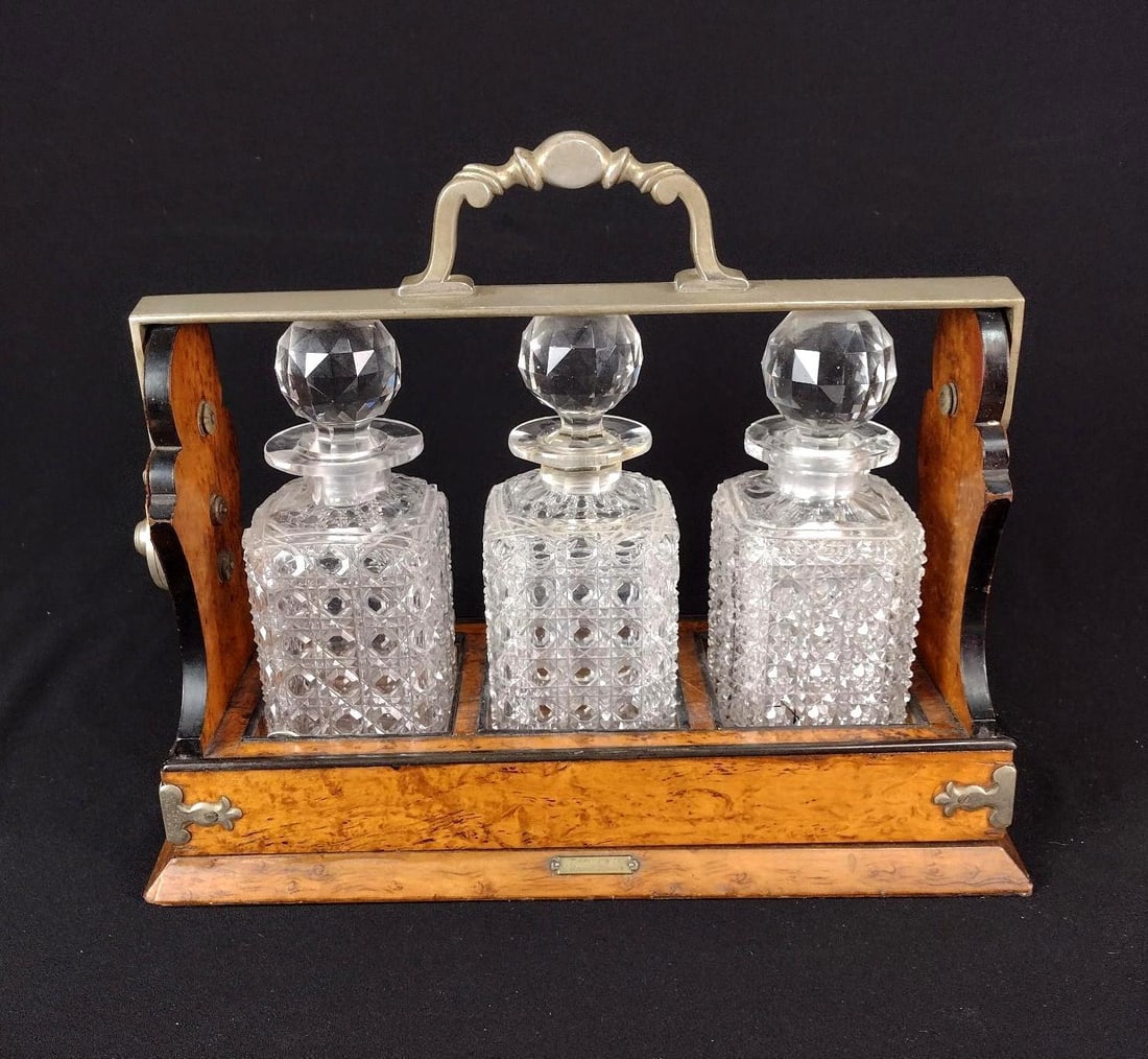 Tiffany & Co. Three Bottle Tantalus (1 of 3)