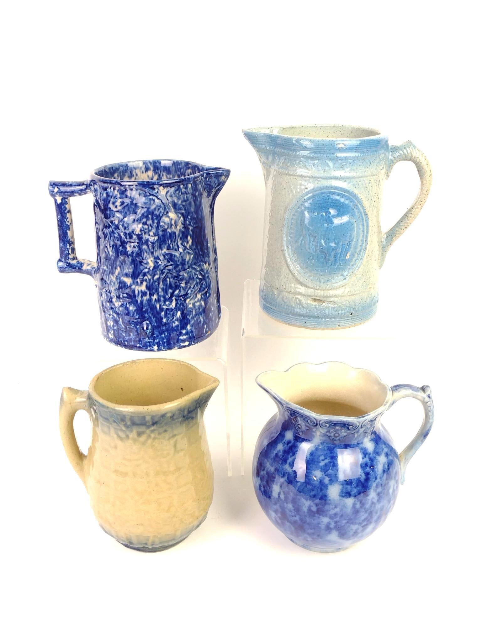 4 Pitchers incl Spongeware (1 of 4)