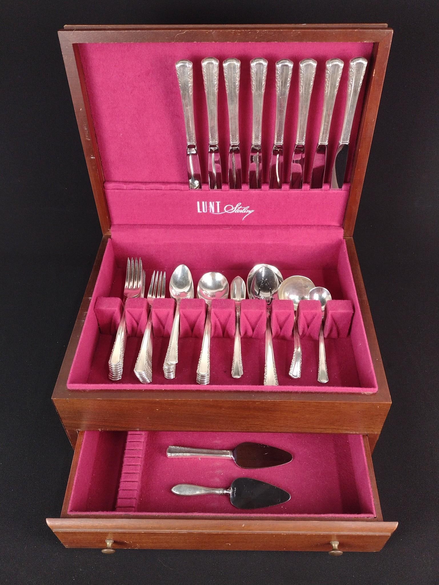 57 Pc Holmes & Edwards Flatware Set (1 of 5)