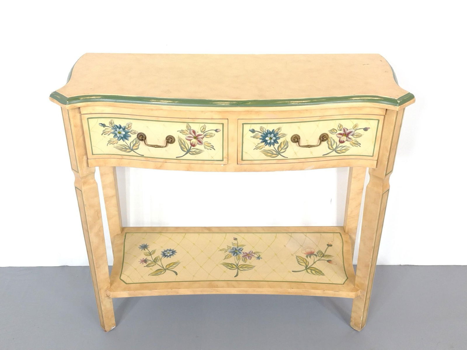 Flower Painted Hall Table (1 of 6)