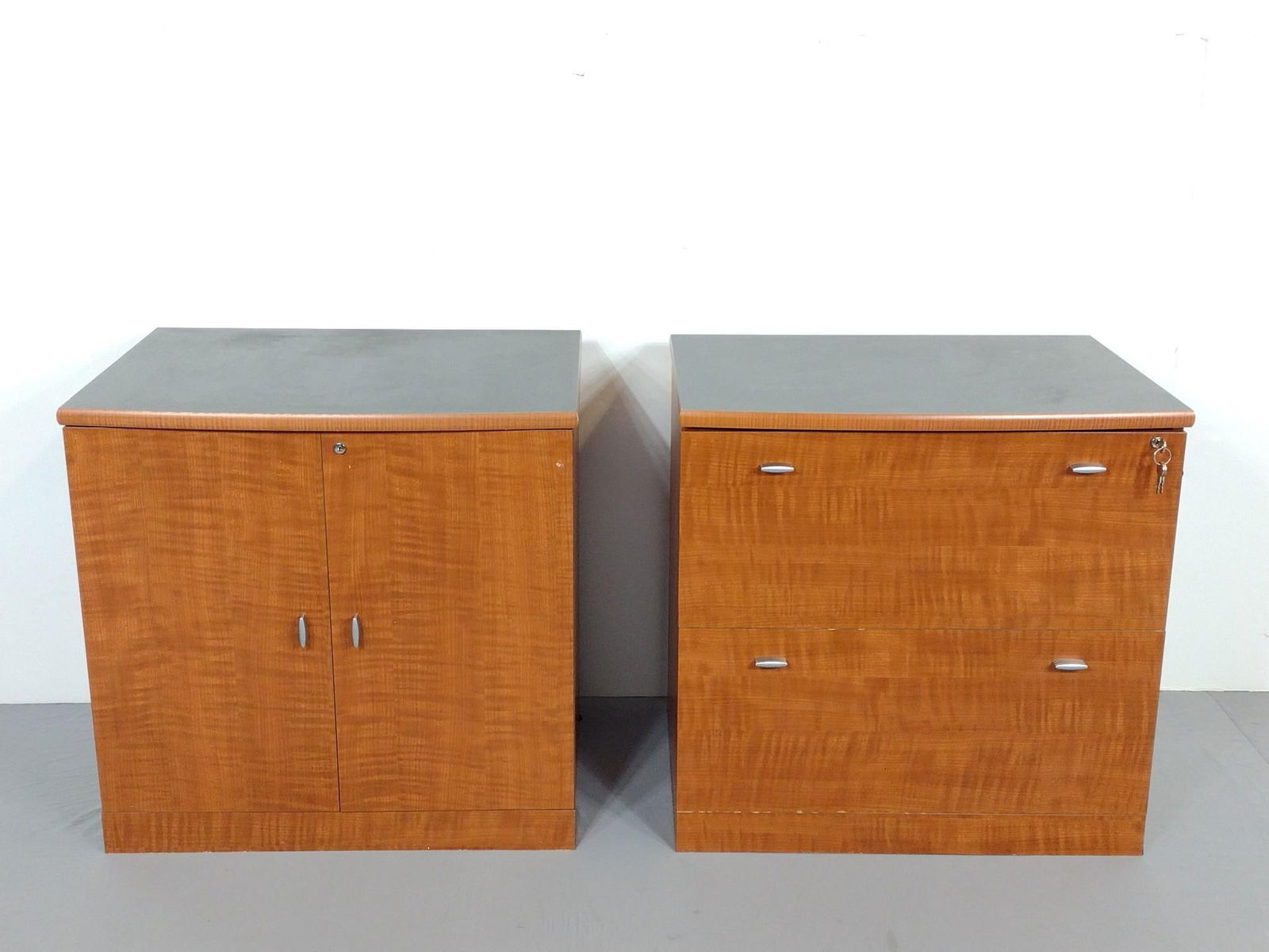 Office Max Filing Cabinet & Two Door Cabinet (1 of 5)
