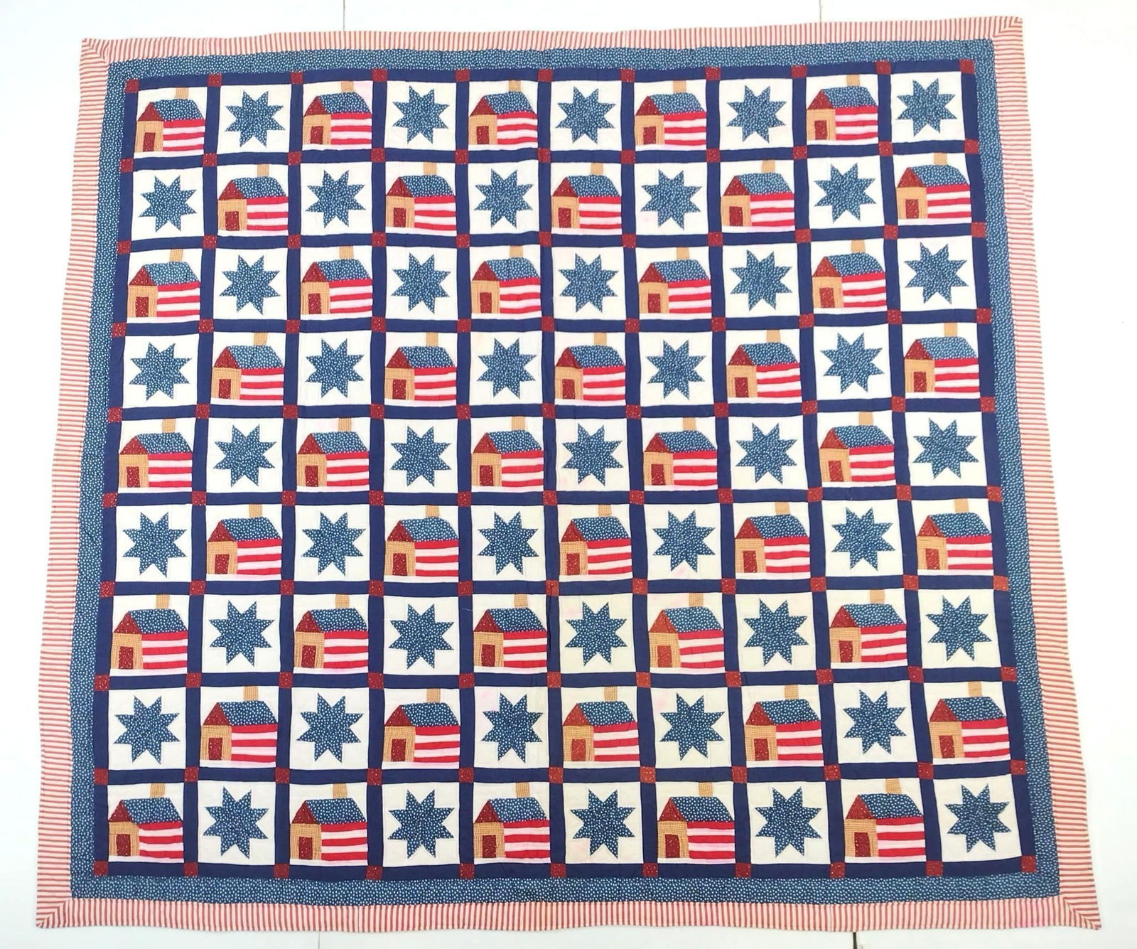 Red/White/Blue Quilt (1 of 6)