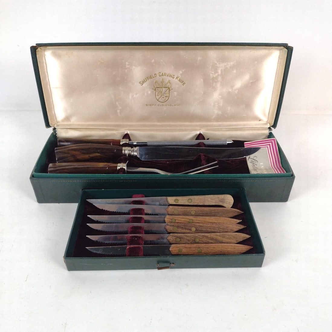 9 Pcs Carving Set and Steak Knives (1 of 4)