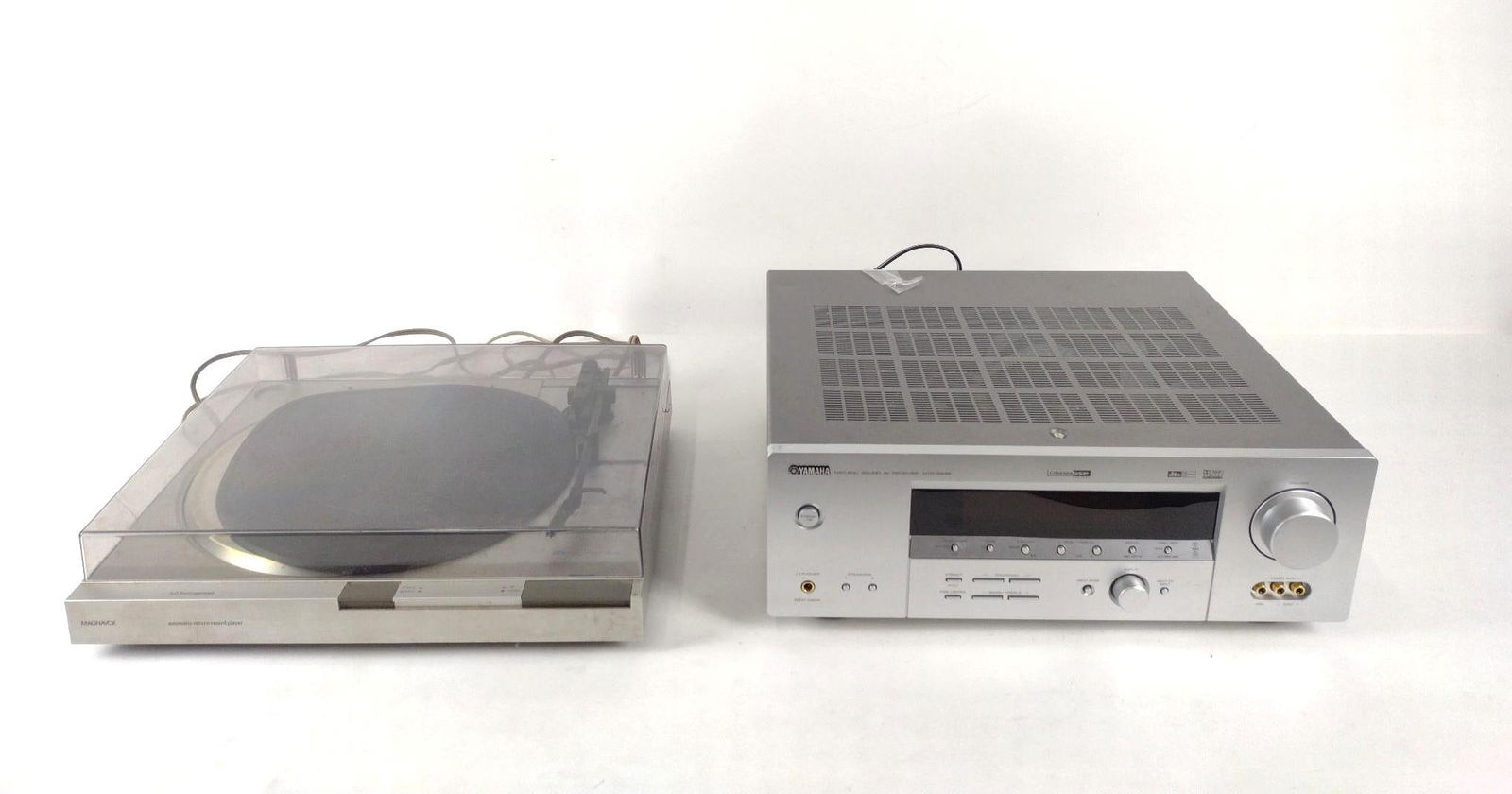 Magnavox Turn Table and Yamaha AV Receiver (1 of 7)