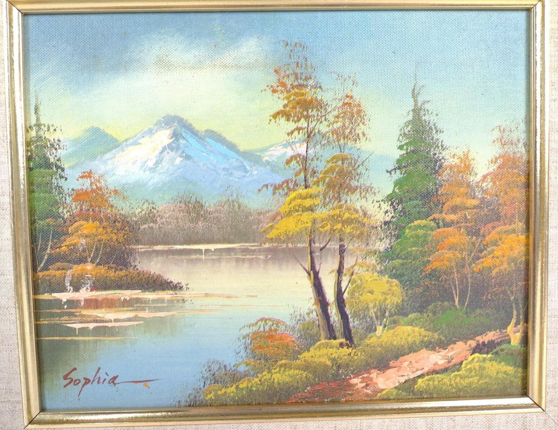 Sophia Mountain Scene Painting (1 of 4)
