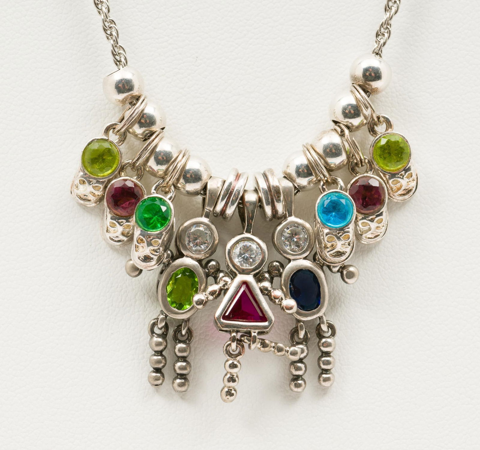 Sterling Charm Necklace (1 of 4)