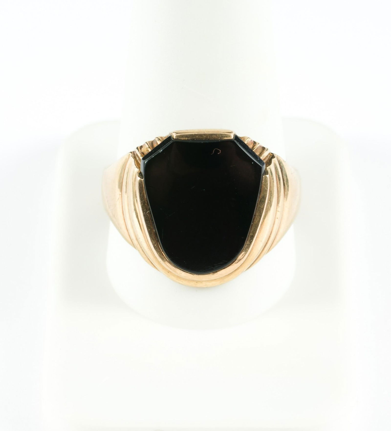 14K Gold & Onyx Ring (1 of 3)