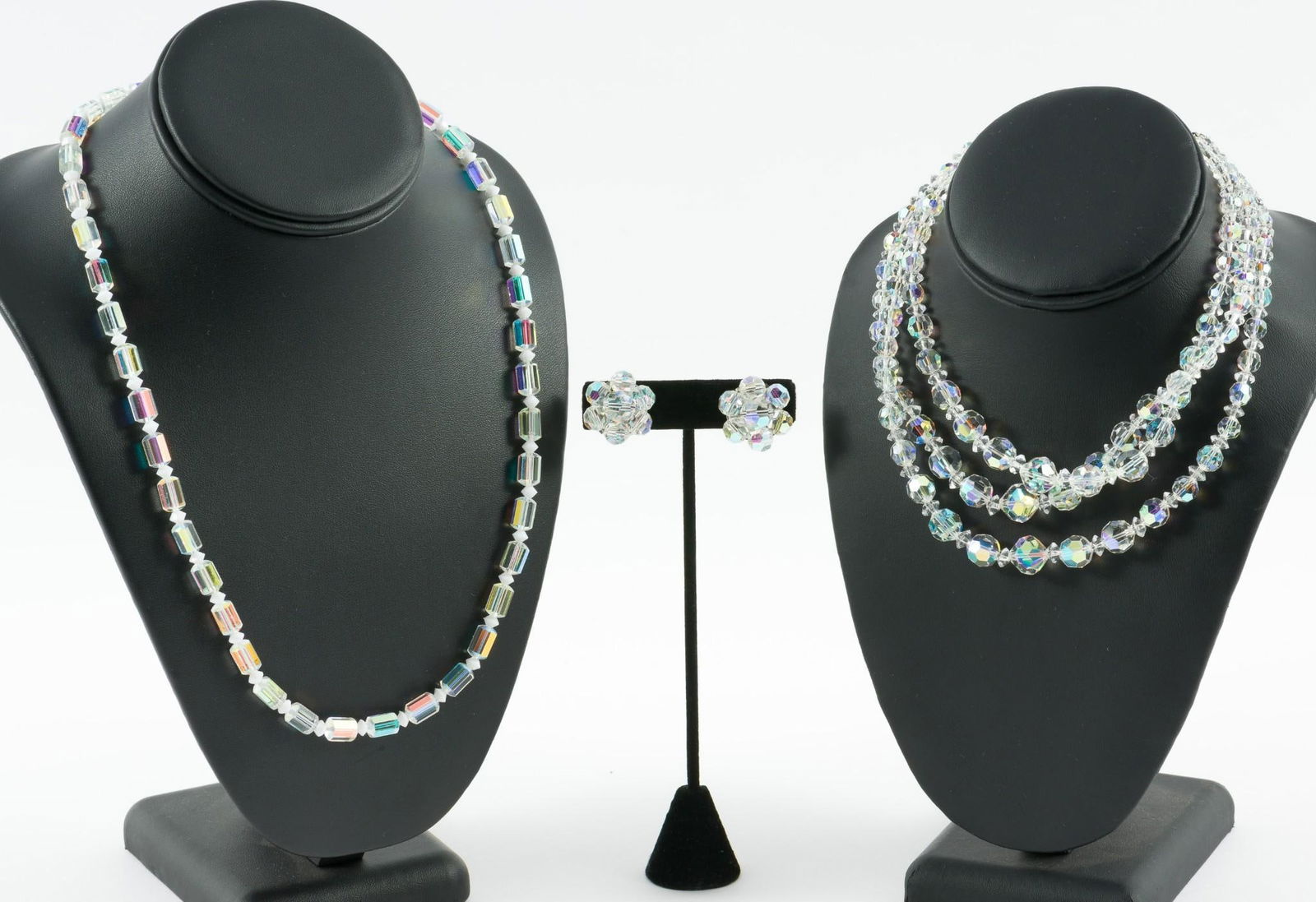 Crystal Bead Necklaces & Earrings (1 of 7)