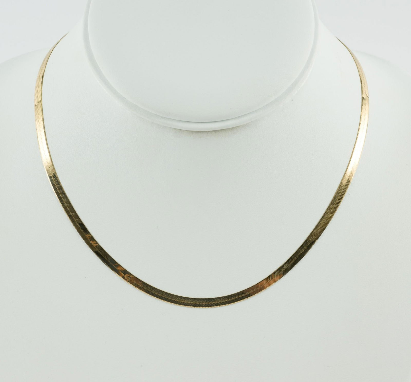 14K Gold Serpentine Necklace (1 of 3)