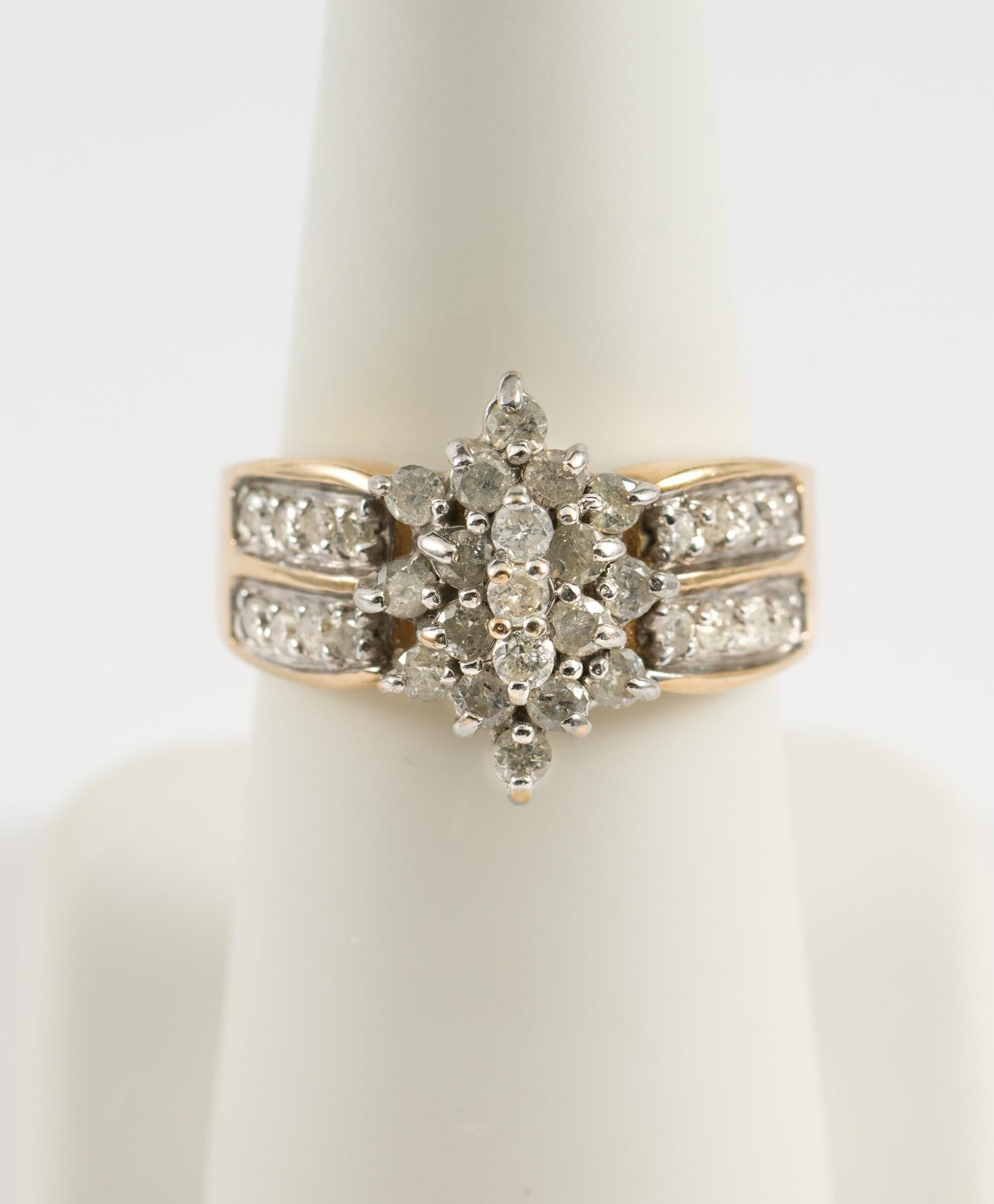 14k Gold & 1.5 CTW Diamond Cocktail Ring (1 of 3)