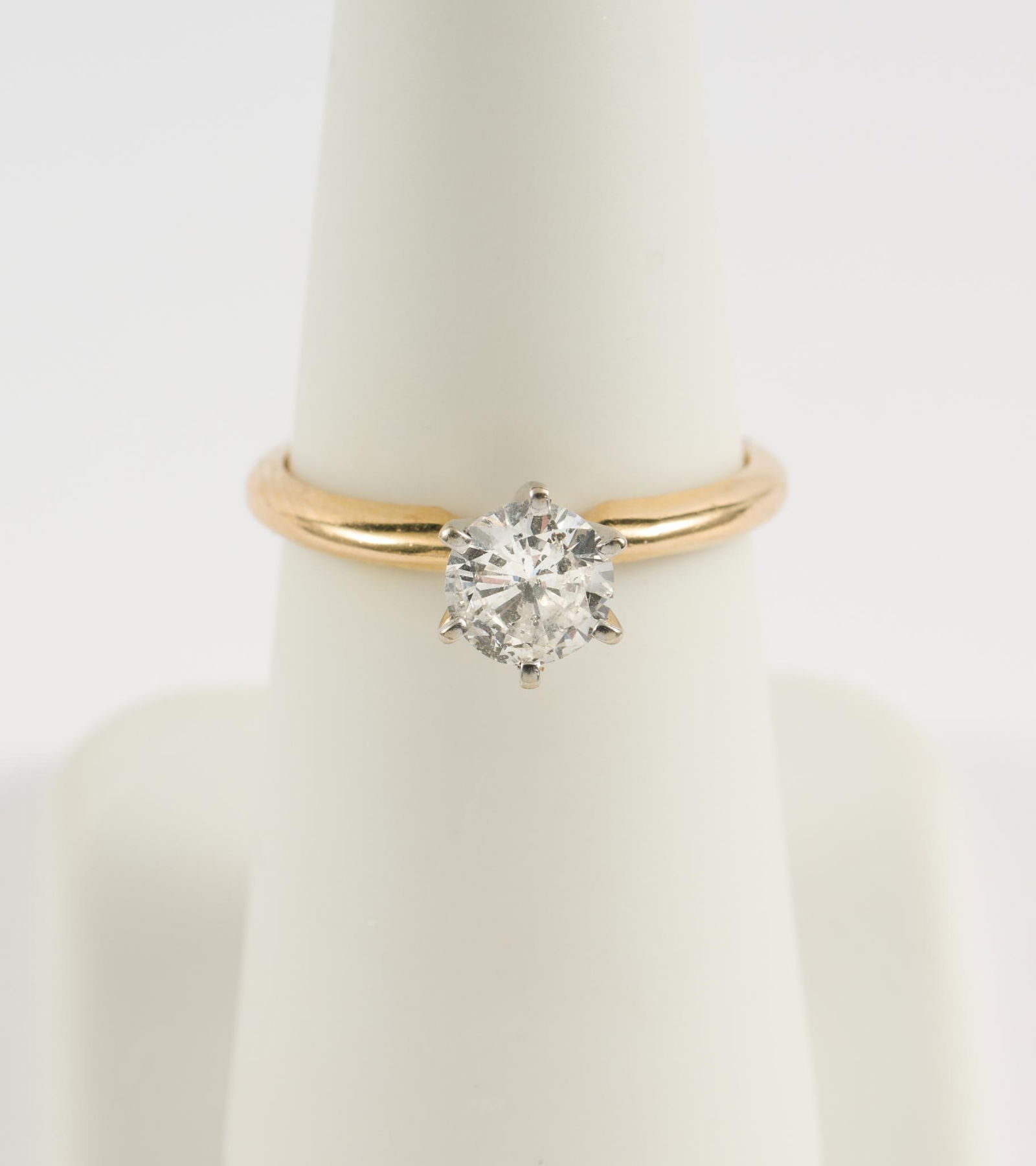 14k Gold & .83 Ct Diamond Ring (1 of 4)