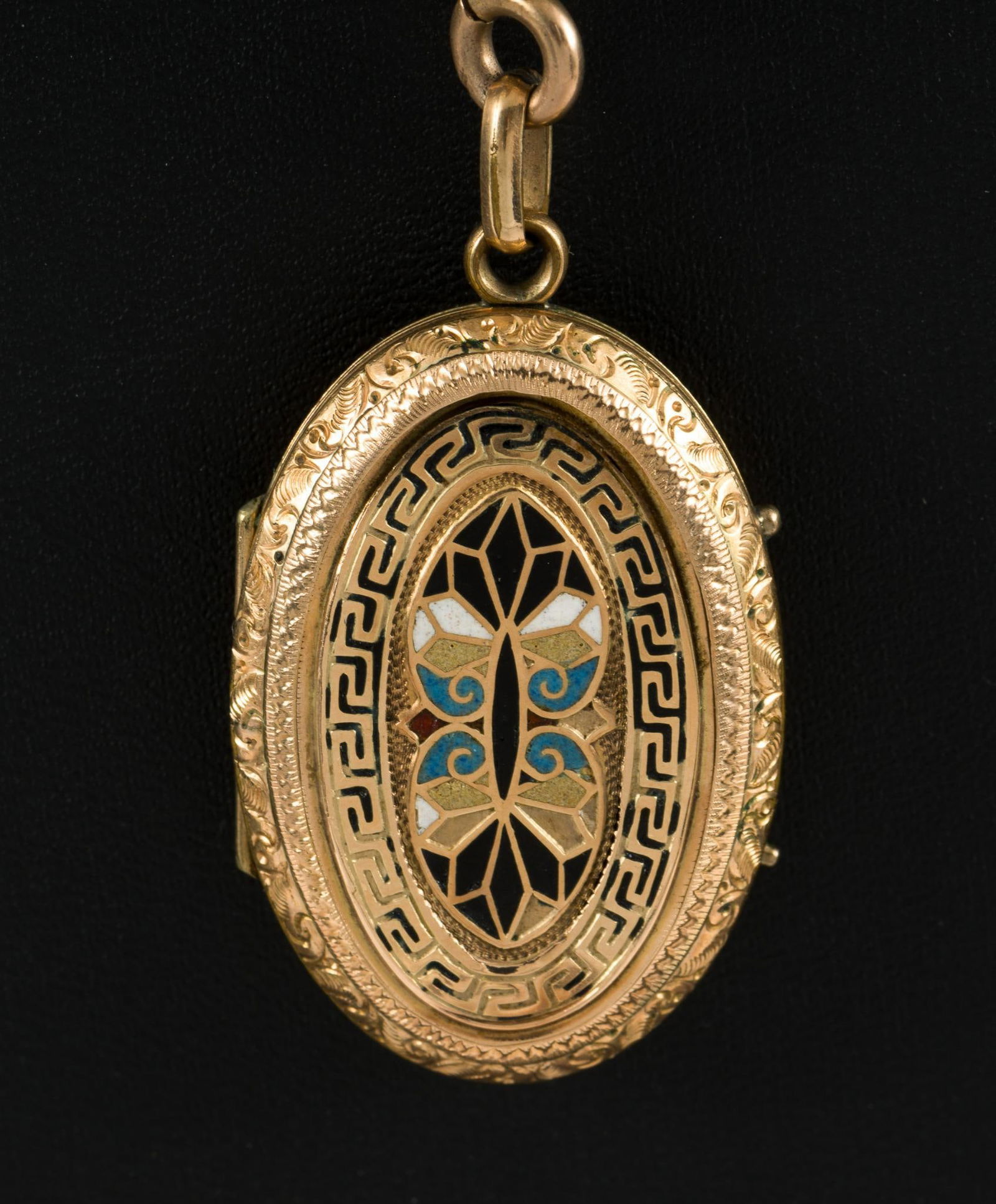 Victorian Book Chain Locket Necklace (1 of 6)