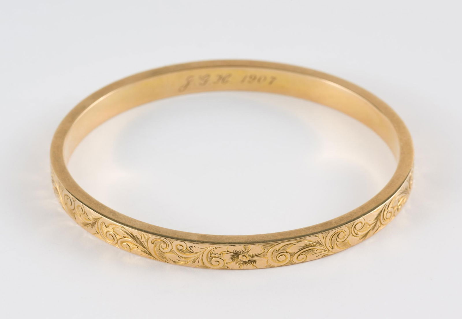 14K Gold Bangle (1 of 5)