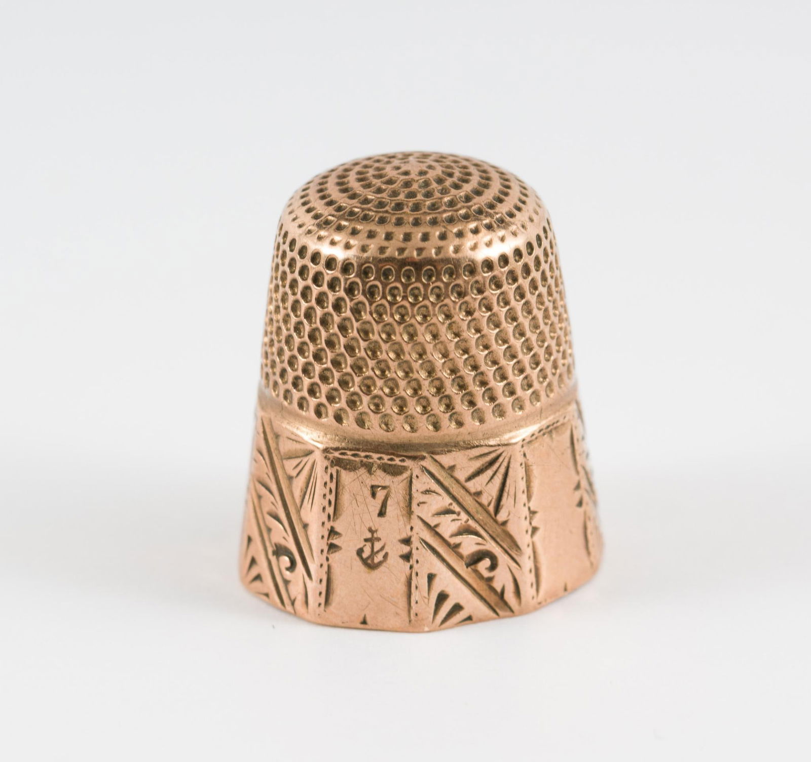14K Gold Thimble (1 of 2)