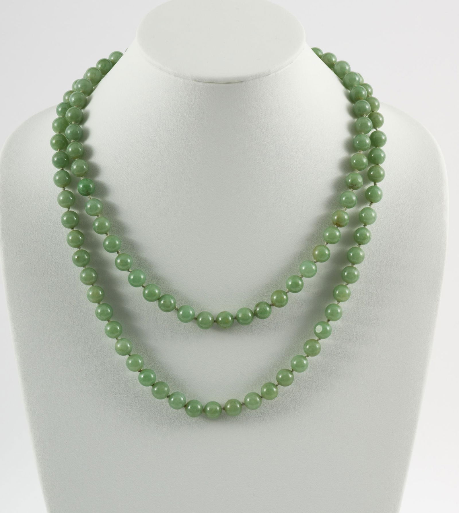 Aventurine Quartz Bead Necklace (1 of 3)