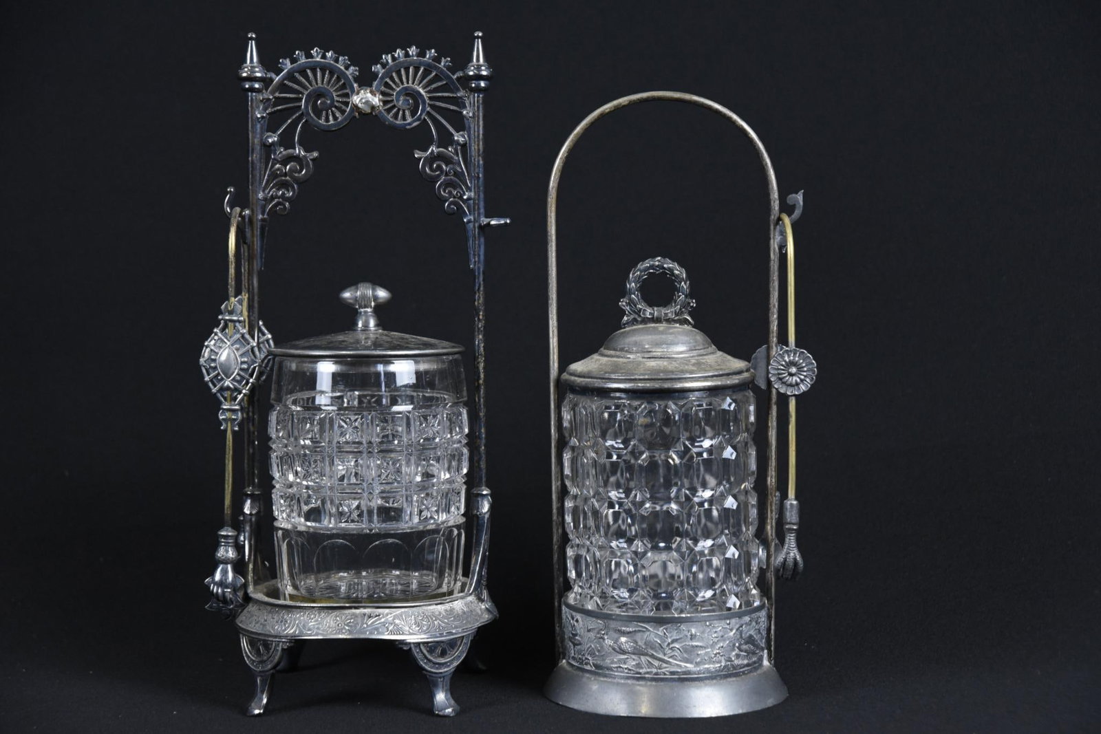 2 Antique Pickle Casters (1 of 7)