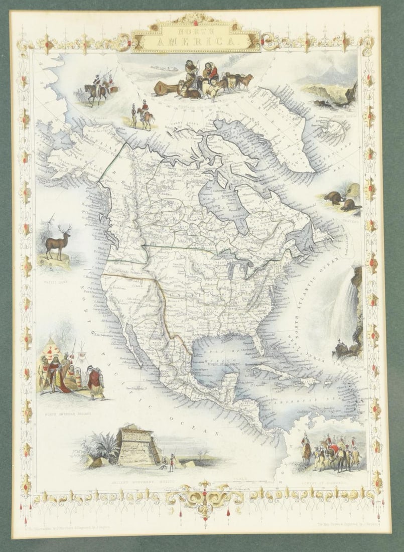 J. Rapkin North America Map/Print (1 of 6)