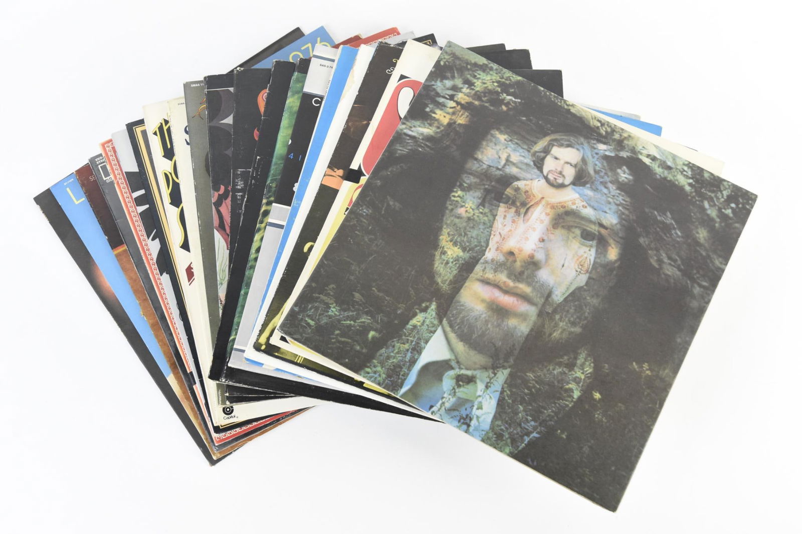 20 Vinyl Records Incl Van Morrison (1 of 6)