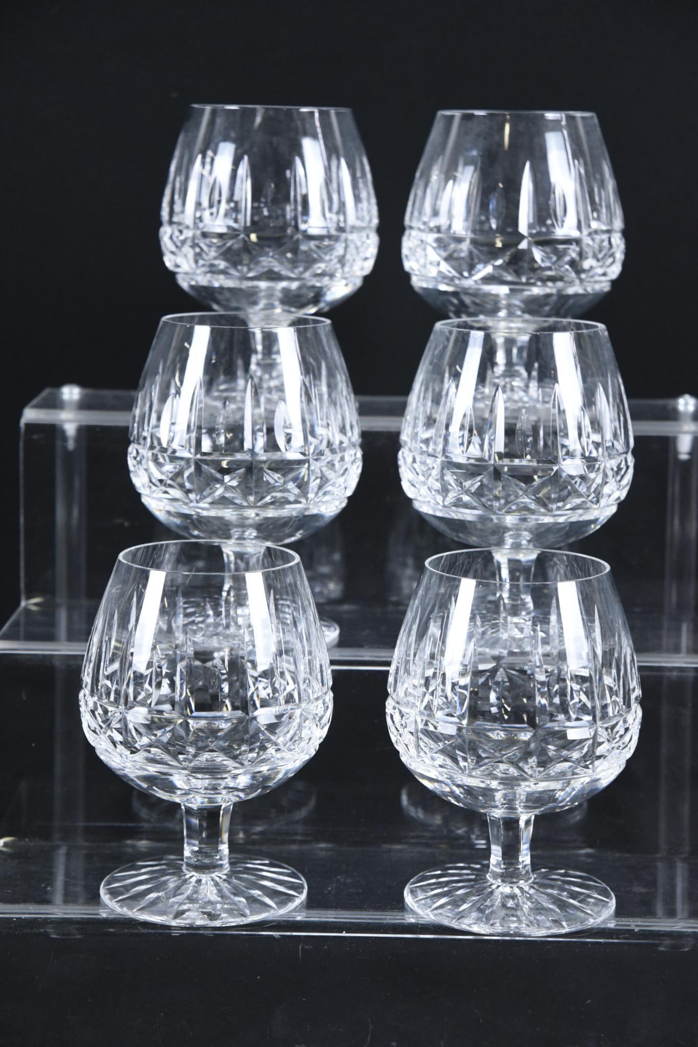 6 Waterford Brandy Glasses (1 of 3)