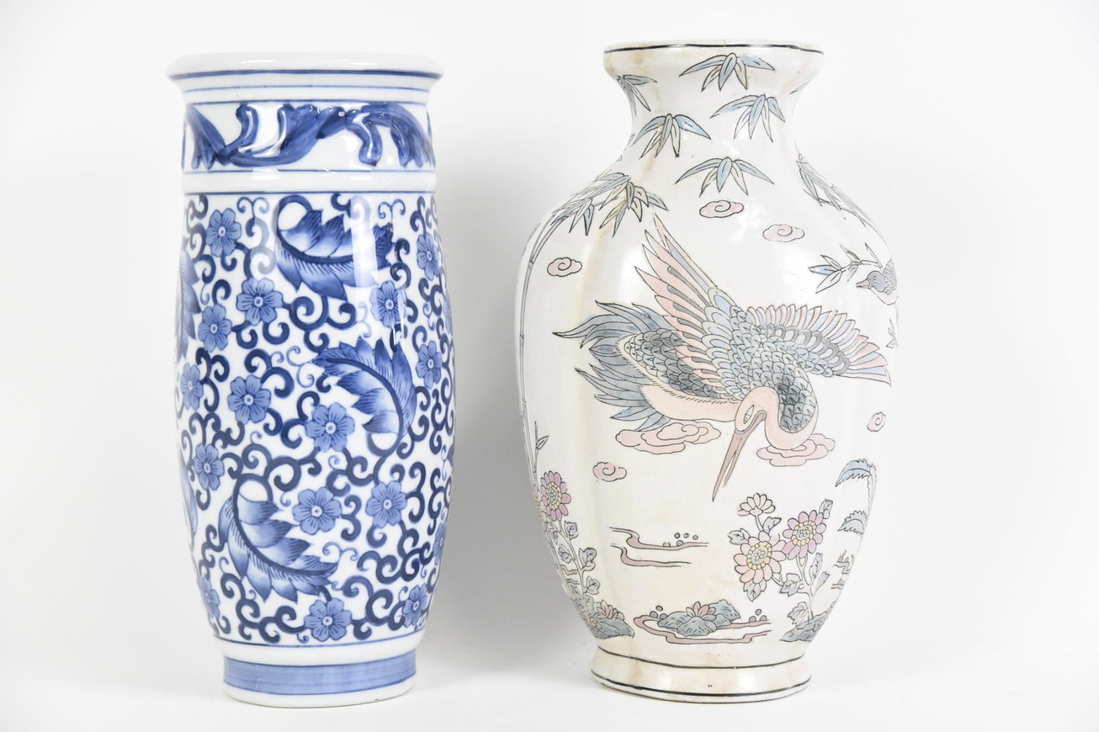 2 Asian Ceramic Vases (1 of 5)