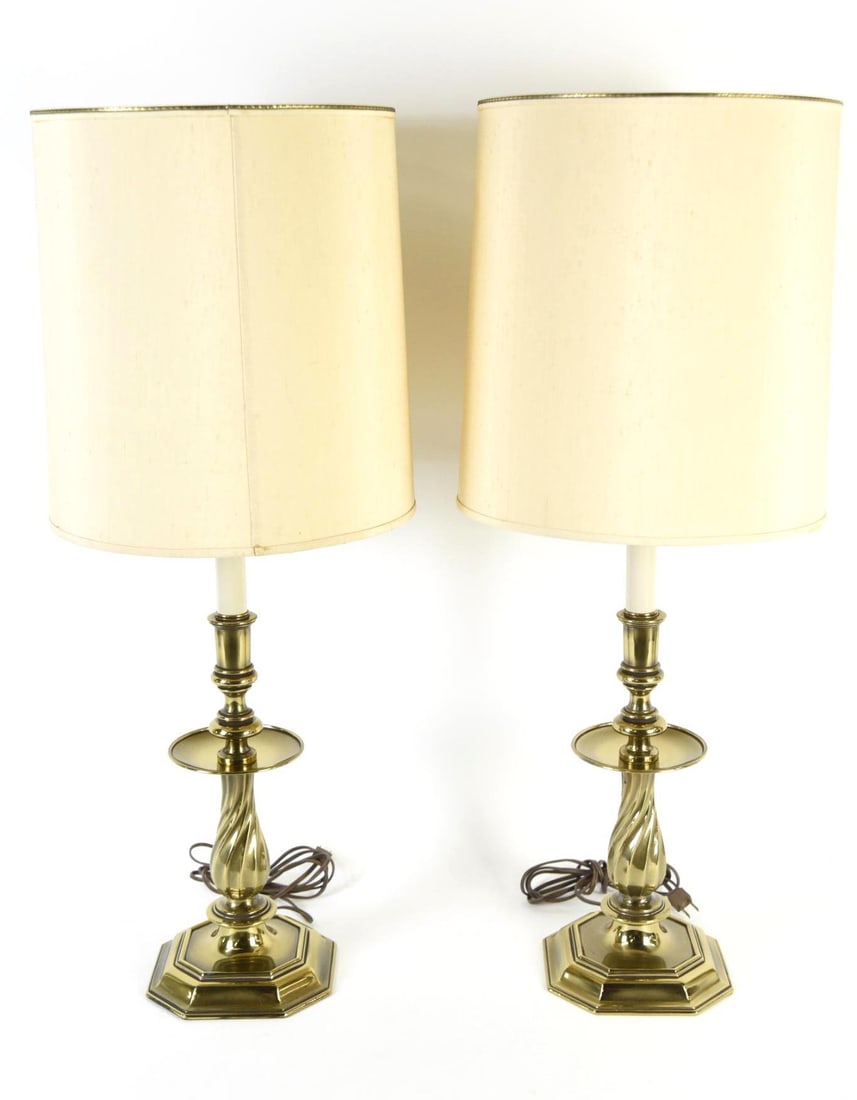 Pr Stiffel Table Lamps (1 of 3)