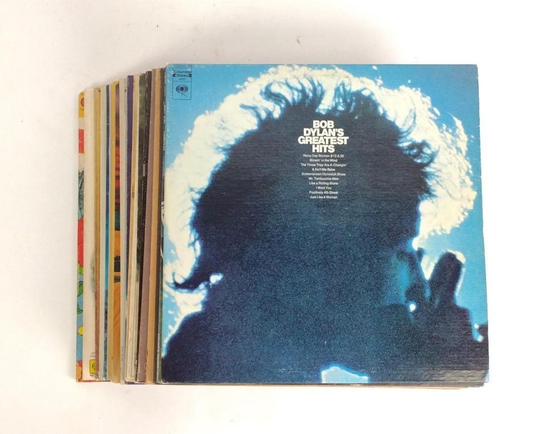 20 Records incl Bob Dylan (1 of 6)
