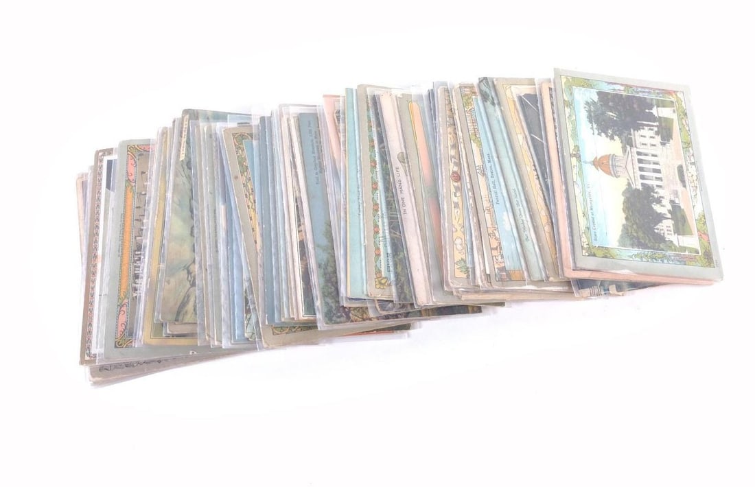 40 Vintage Souvenir Post Cards incl Pebble Beach (1 of 6)