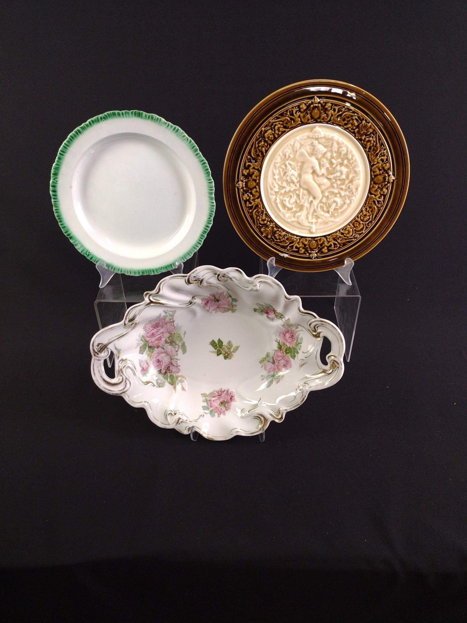 3 Ceramics incl Majolica (1 of 5)