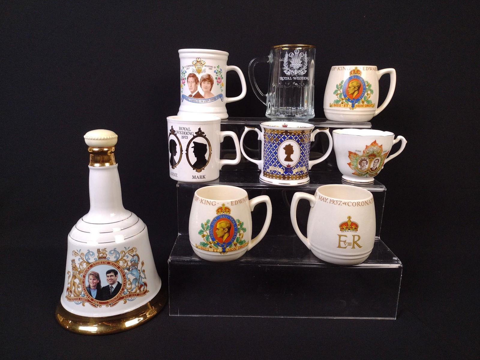 9 Royal Commemoratives incl Decanter (1 of 16)