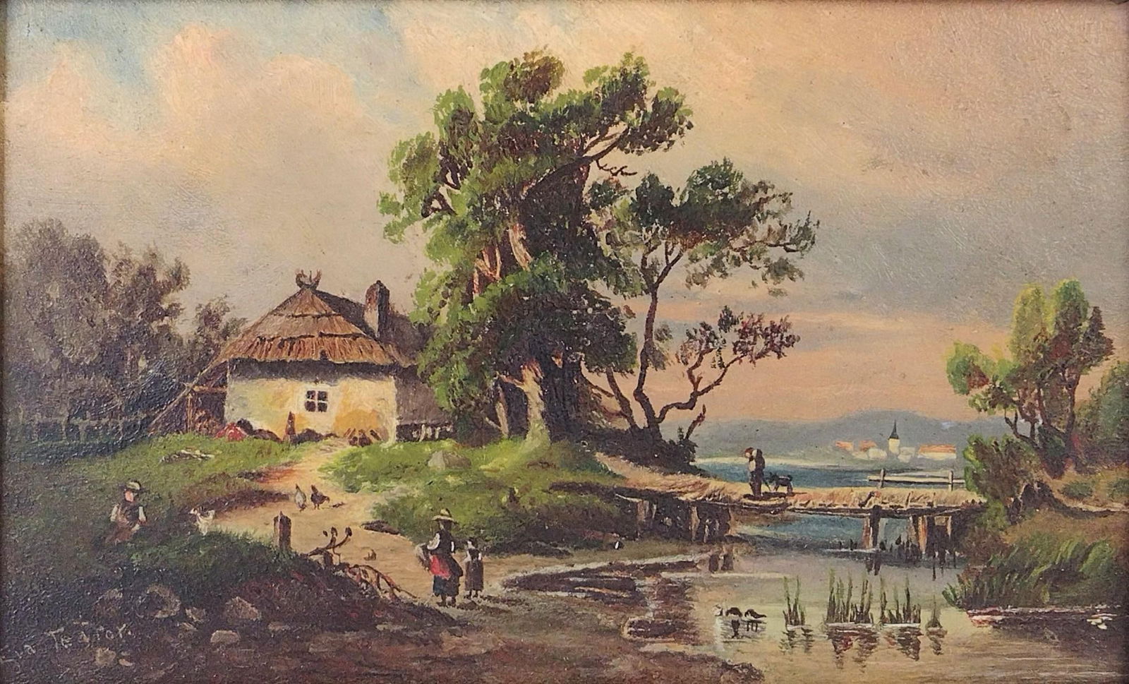 Eva Taylor Landscape Painting (1 of 4)