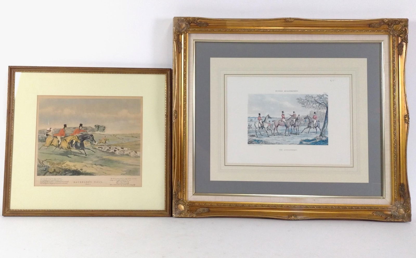 2 Hunt Prints incl Bachelors Hall and Alken (1 of 8)