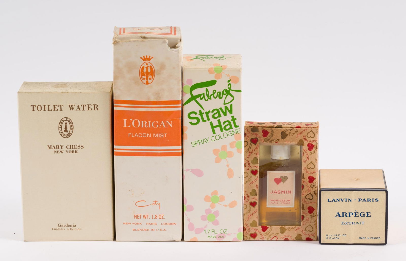 5 Boxes of Perfume (1 of 3)