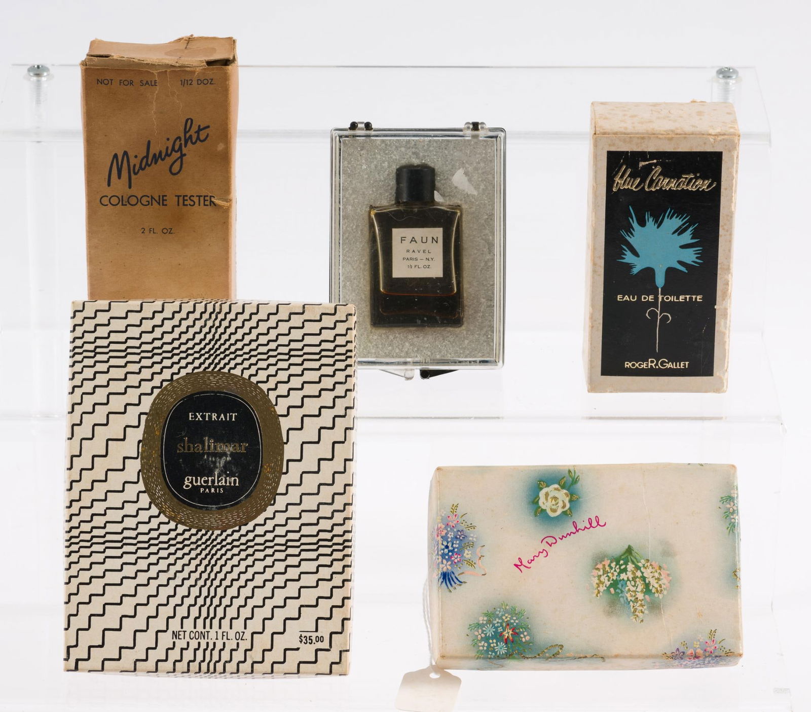 5 Bottles Perfume incl. Ravel (1 of 1)