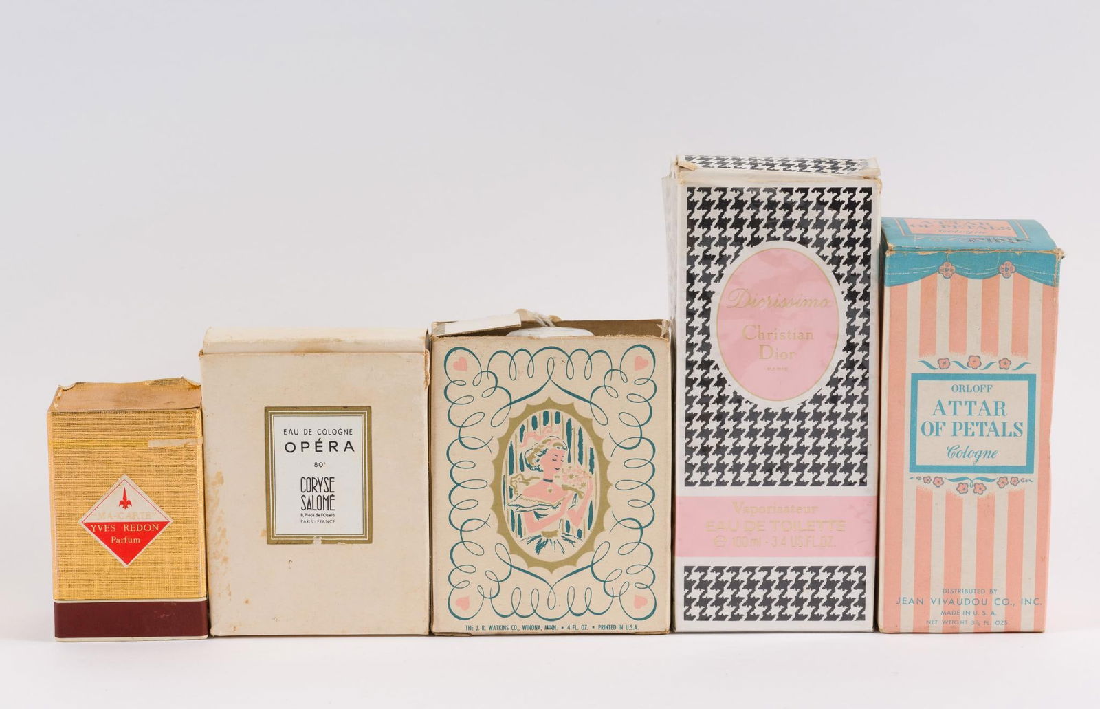 5 Bottles Perfume incl. Christian Dior (1 of 3)