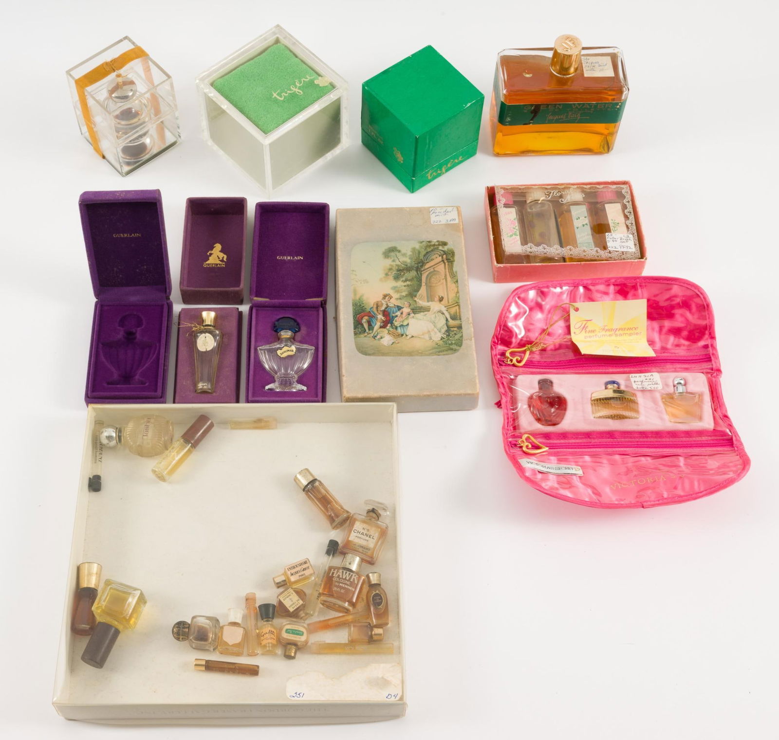 10 Vintage Perfumes incl  Trigere (1 of 7)