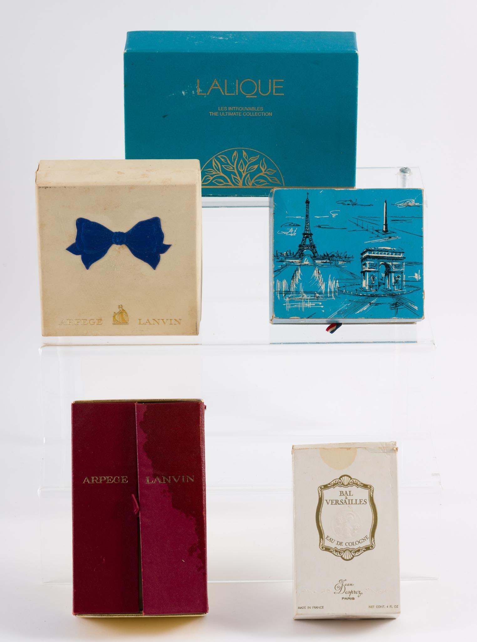 5 Boxes Perfume incl. Arpege (1 of 3)