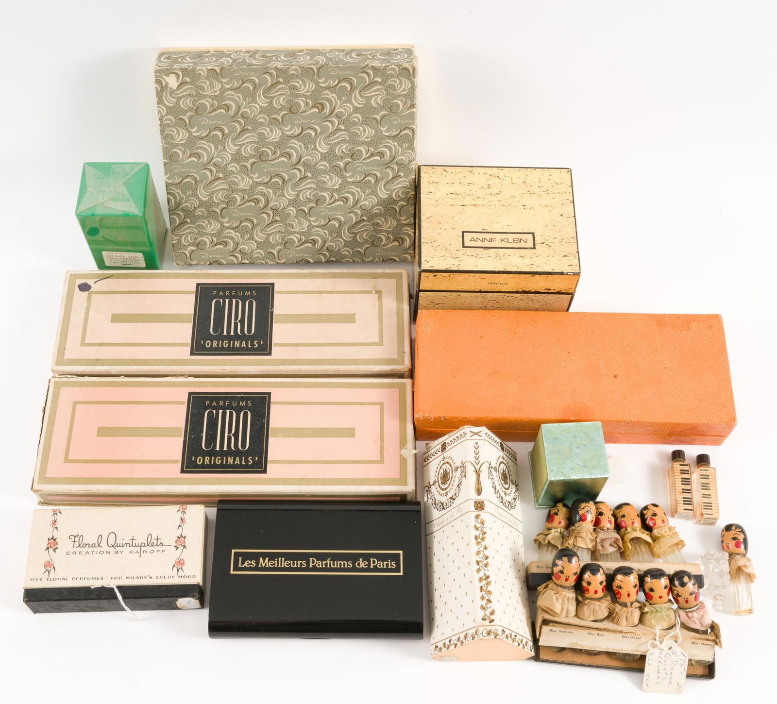 9 Boxes Perfume & 13 Empty Perfume Bottles (1 of 3)