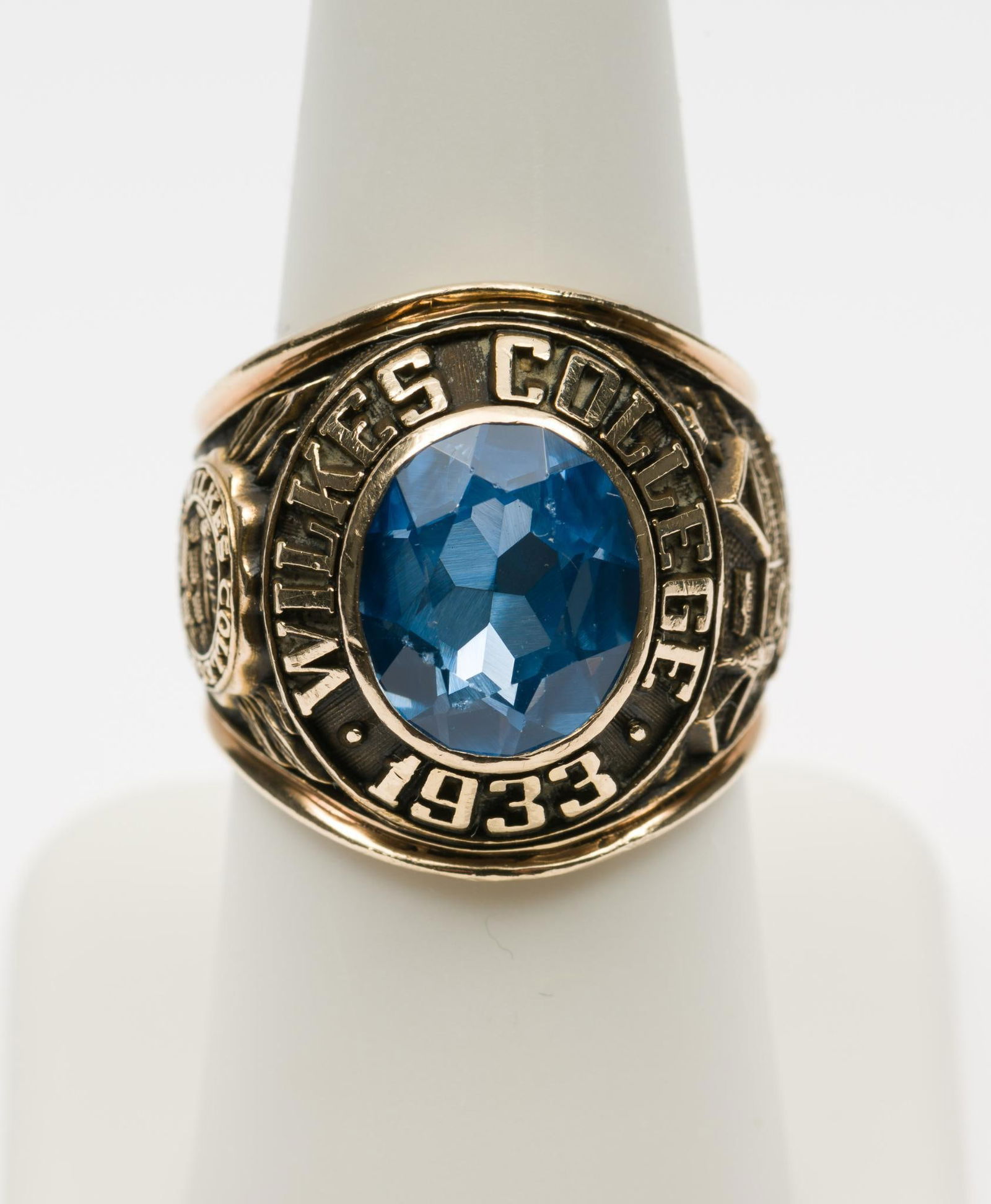 10K Gold Wilkes College 1933 Class Ring (1 of 5)