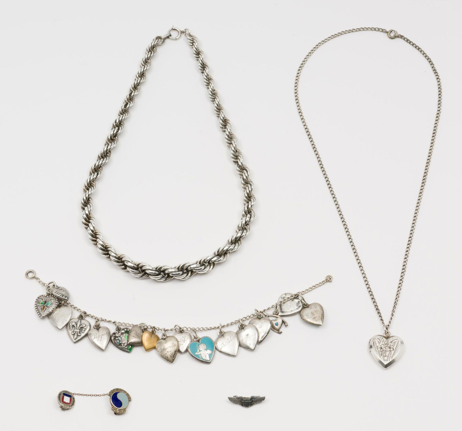 5 Pieces of Sterling Silver Jewelry (1 of 10)