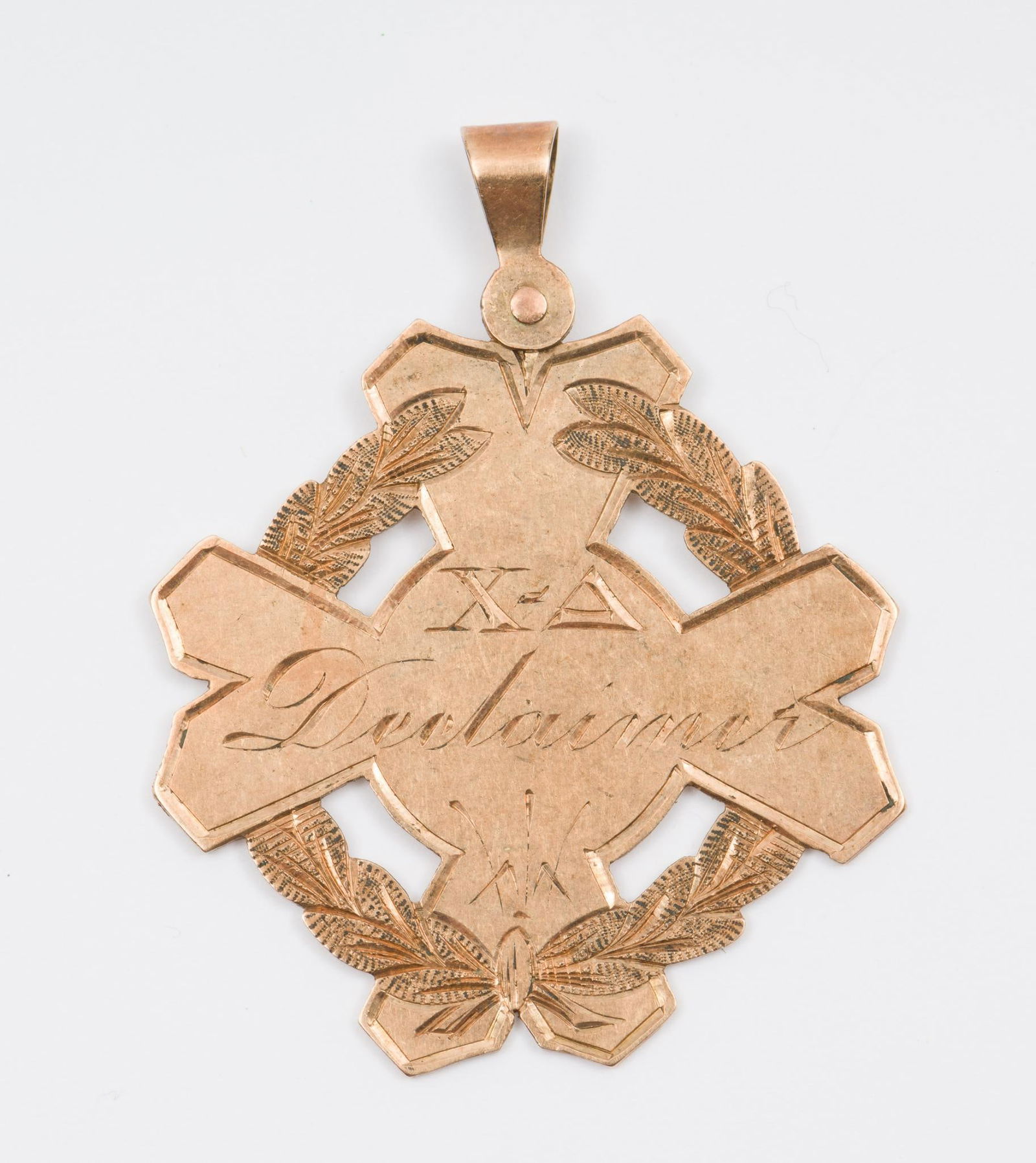 14K Gold Fraternal Medal (1 of 2)
