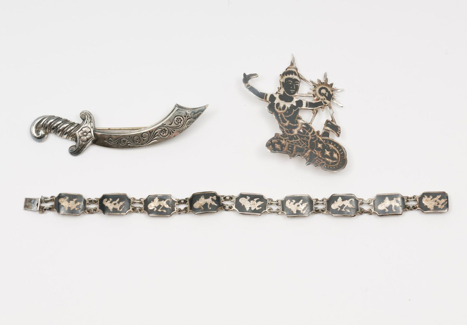 3 Pieces of Sterling Silver Jewelry (1 of 7)