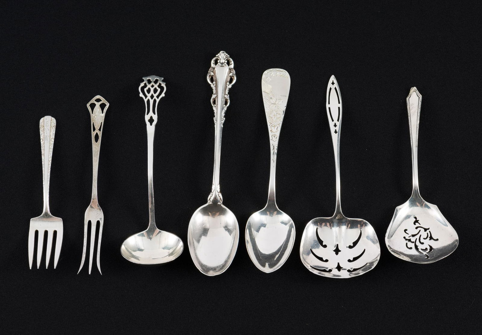 7 Sterling Silver Pcs. Flatware (1 of 4)