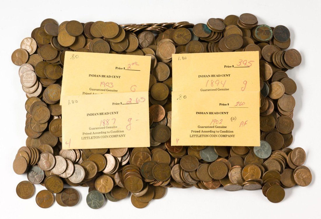 Over 900 Wheat Cents (1 of 1)
