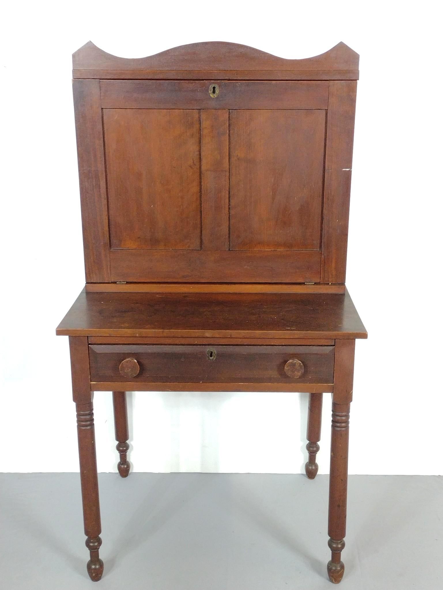 Antique Drop Front Desk (1 of 7)