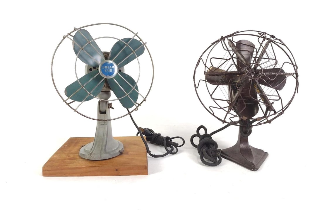 2 Metal Fans Incl Heater and Polar Club (1 of 7)